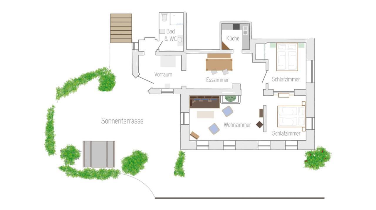 Bergh Am Berg Apartment Irschen ภายนอก รูปภาพ